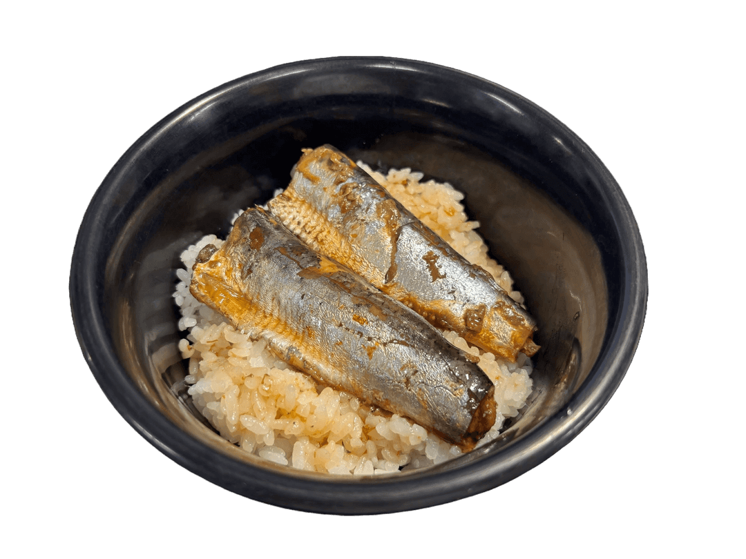 いわしの梅煮丼