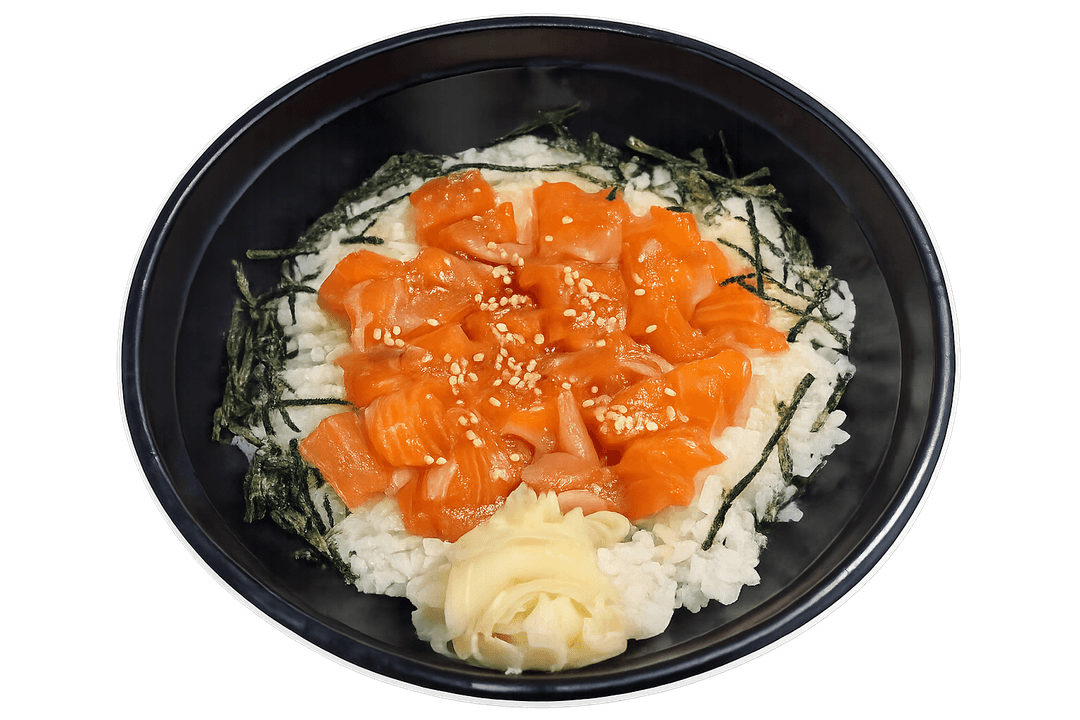 （大）ユッケ風サーモン丼