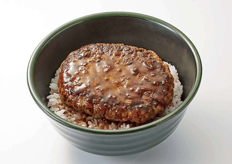 ハンバーグステーキ丼