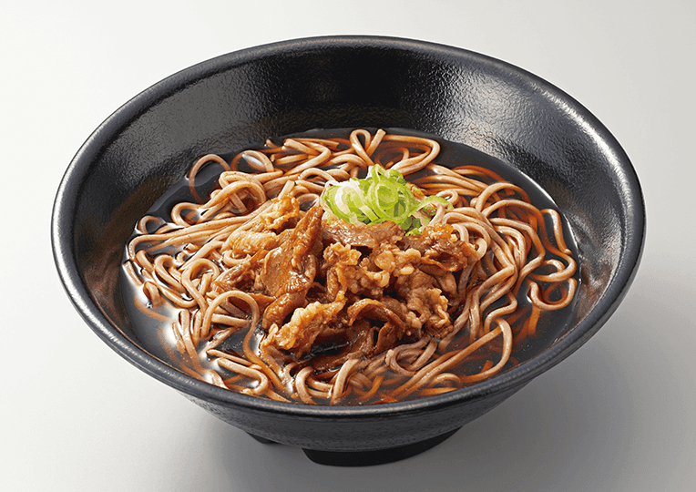 肉そば（関東風つゆ）