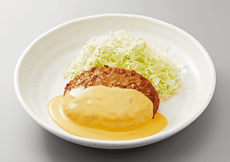 ハンバーグチーズソース