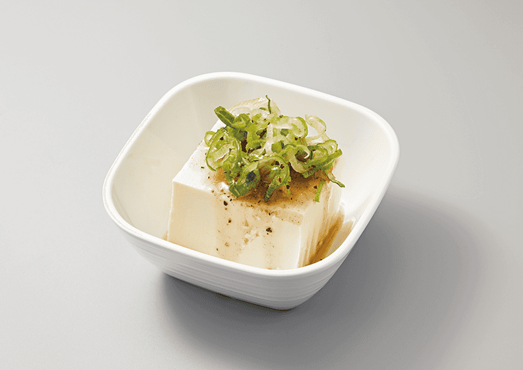 ねぎ塩豆腐