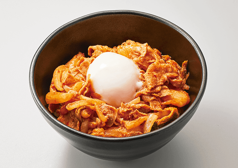 温玉豚キムチ丼