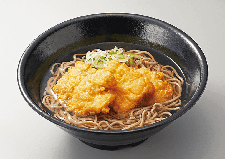鶏天そば