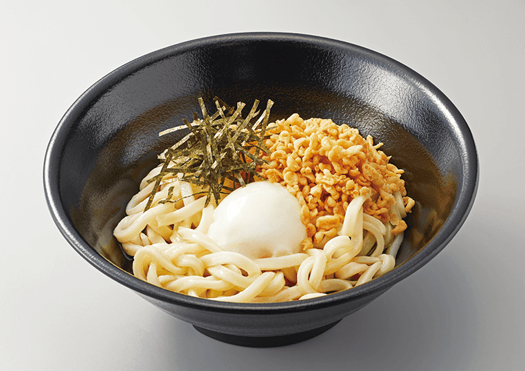 冷やし温玉うどん