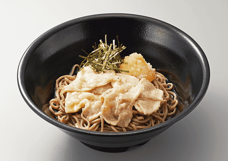 冷やし豚塩おろしそば