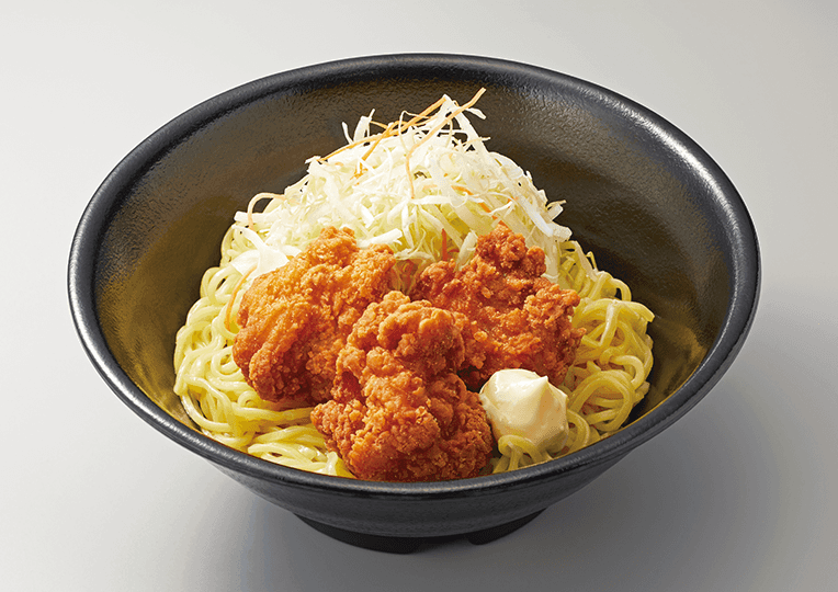 唐揚げ冷麺