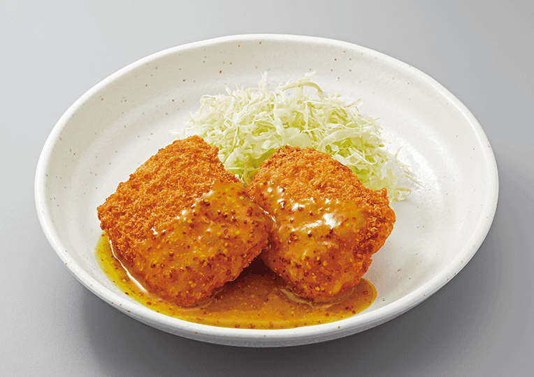 チキンカツハニーマスタード定食