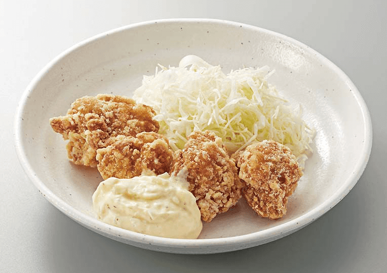 唐揚げレモンタルタル定食