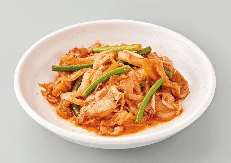 豚肉キムチ炒め