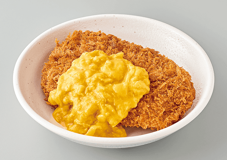 ロースカツ玉子あんかけ