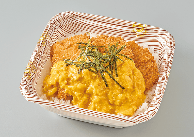 カツ玉丼