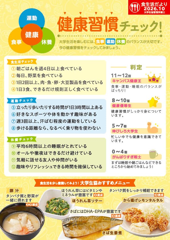 2610食生活だより