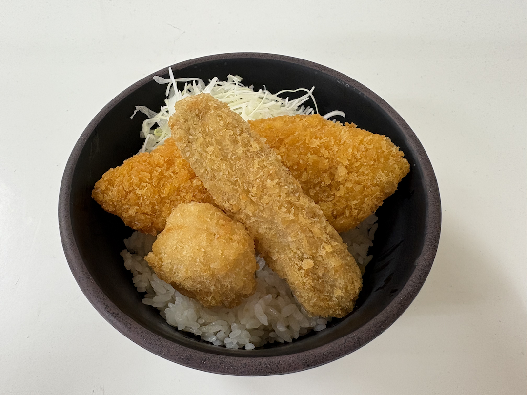 ミックスフライ丼