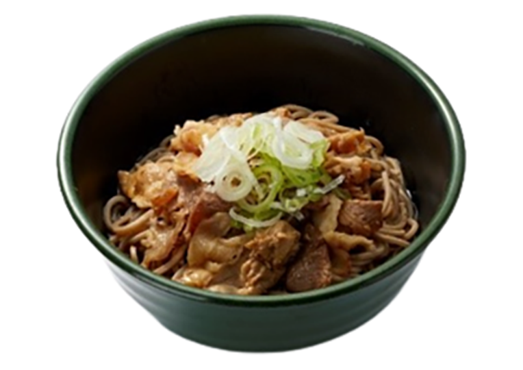 肉ぶっかけそば（温）