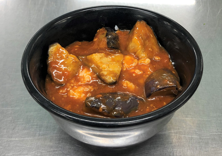 麻婆茄子丼