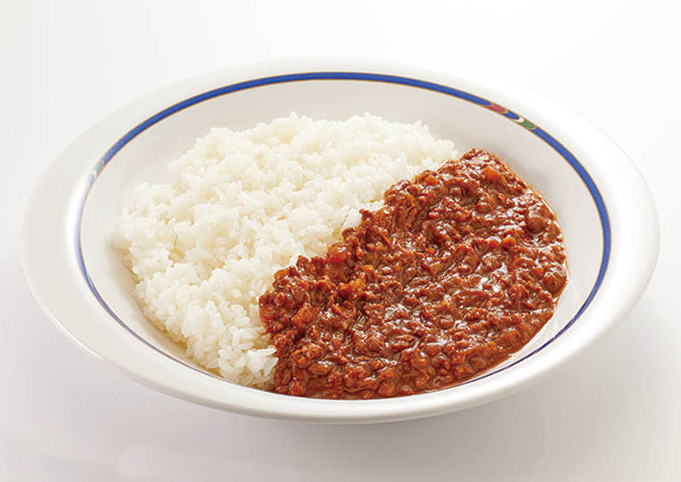 大豆ミートのキーマカレー