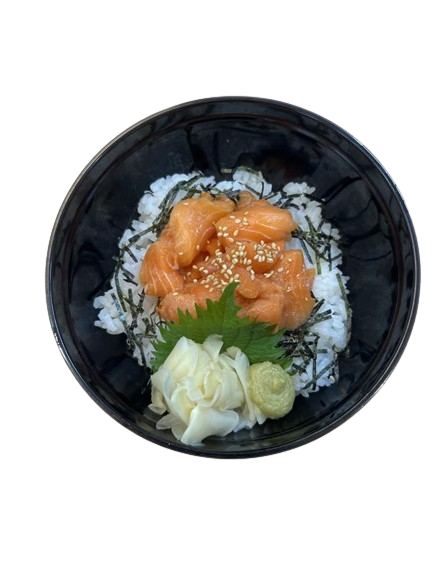 サーモン丼