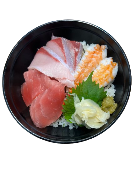 海鮮丼（ブリ・寿司えび・マグロ）