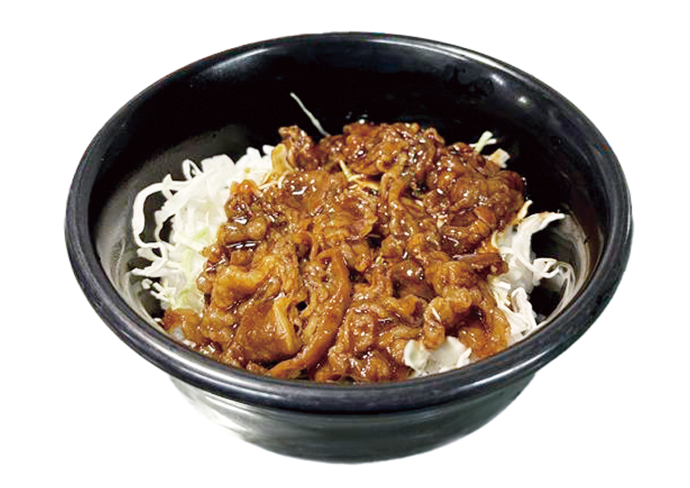 牛カルビ焼肉丼