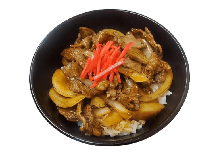 牛バラ焼肉丼