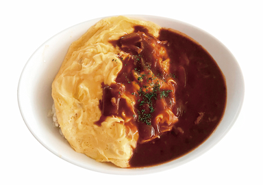 玄米オムライス