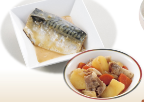 サバ味噌＆肉じゃがセット