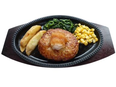 おろしソースハンバーグ(鉄板)