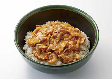 辛みそ豚丼