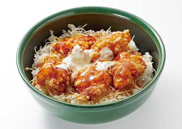 鶏から南蛮丼