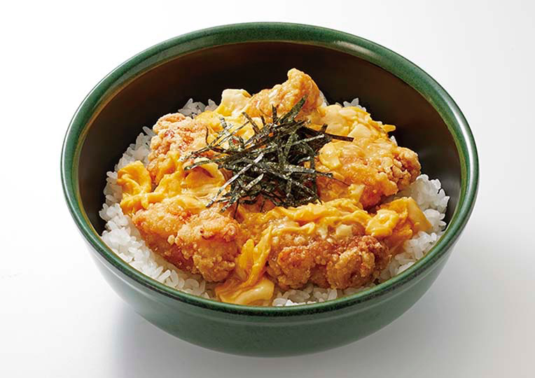 唐揚げ親子丼