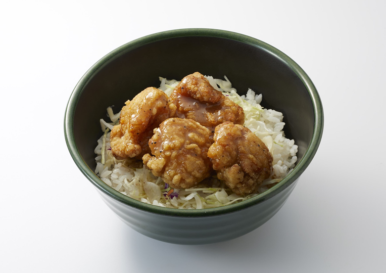 塩ダレ唐揚げ丼