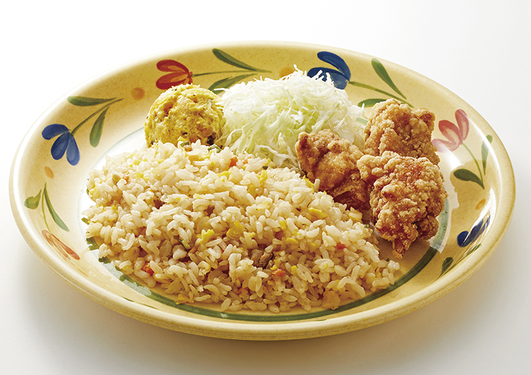 炒飯＆唐揚げプレート