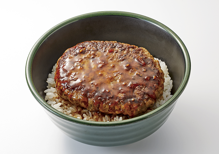 ハンバーグステーキ丼