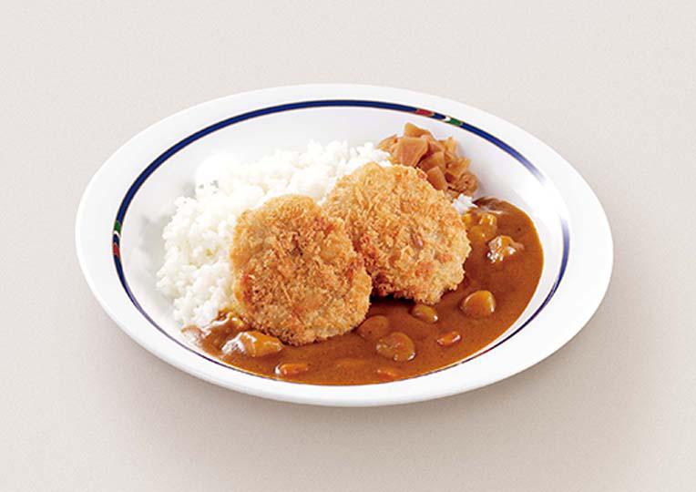 ヒレカツカレー