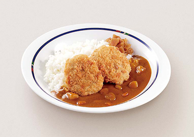 ヒレカツカレー