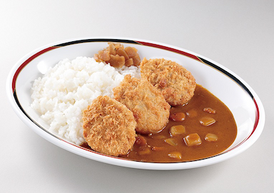 ヒレカツカレー