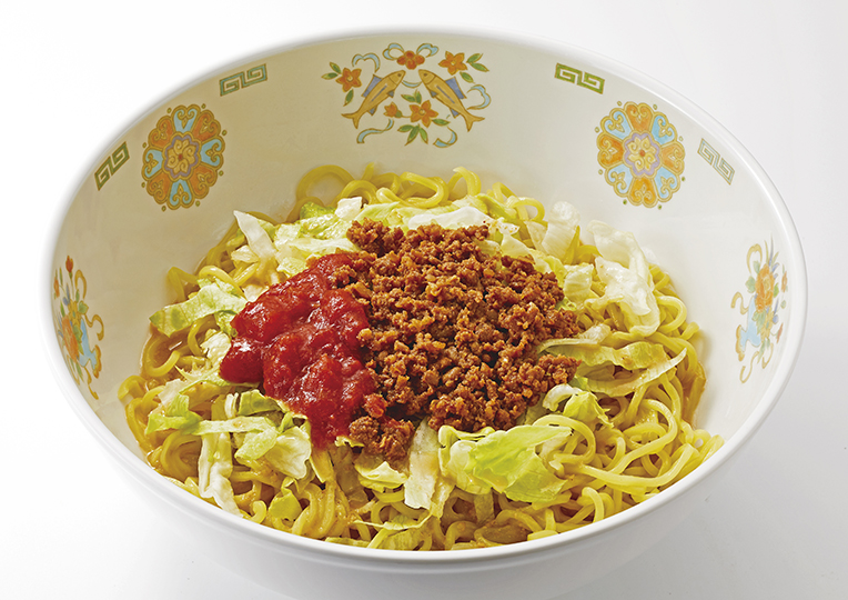 タコスミートのごま冷やし中華