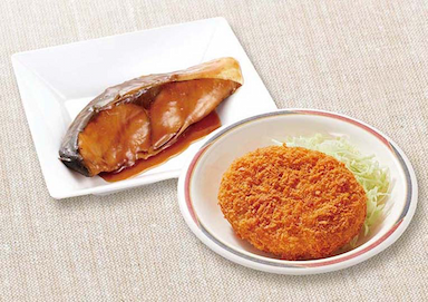 ぶり照り煮＆野菜コロセット