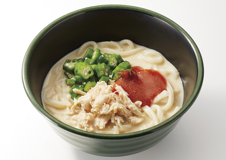 冷やし明太豆乳うどん