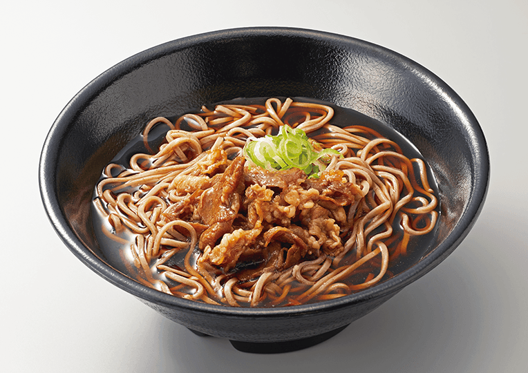 肉そば（関東風つゆ）