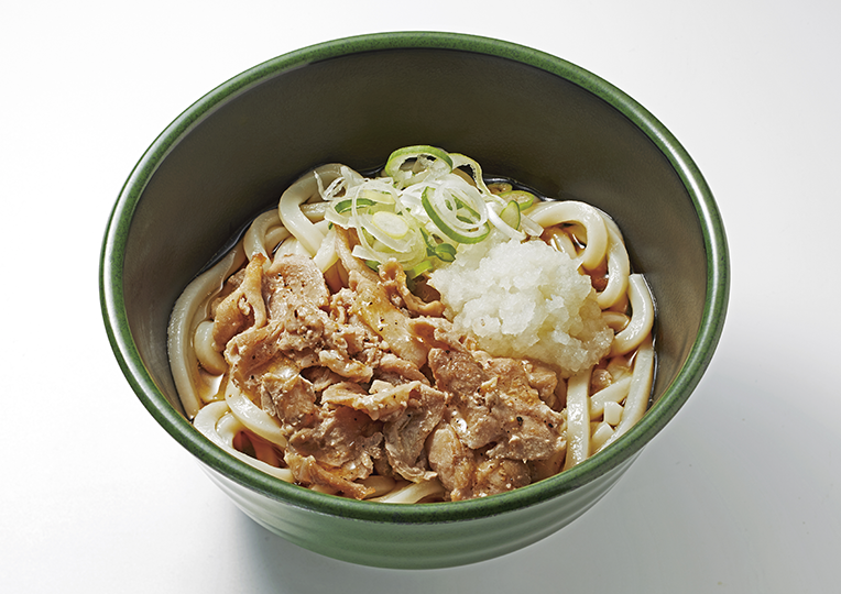 冷やし塩豚おろしうどん