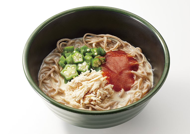 冷やし明太豆乳そば