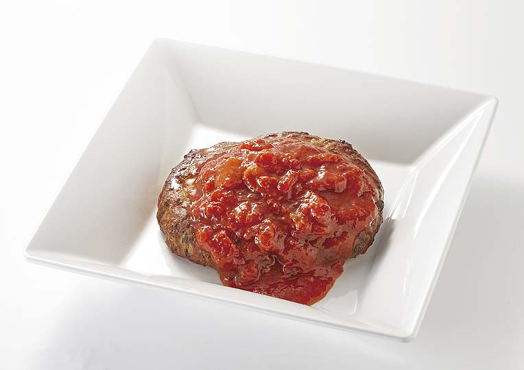 スパイシートマトハンバーグ