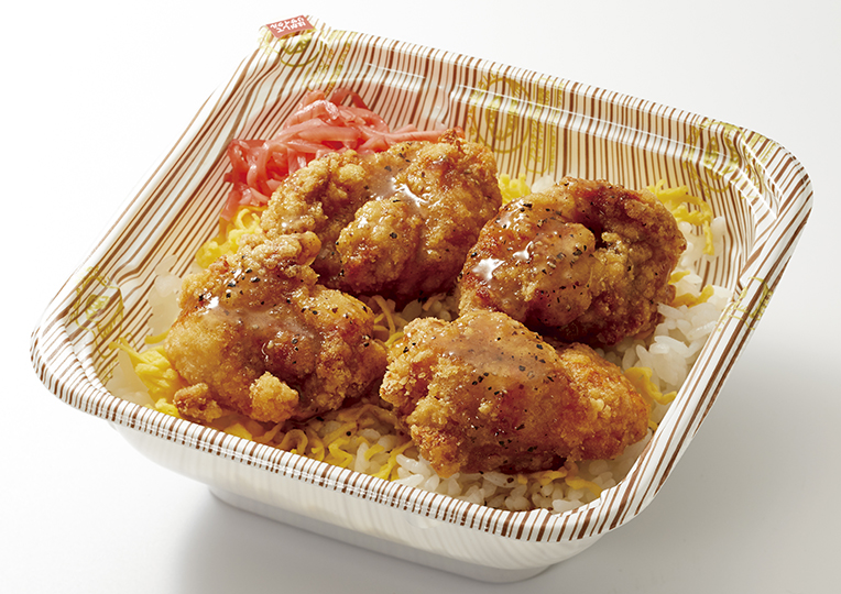 塩ダレ唐揚げ丼