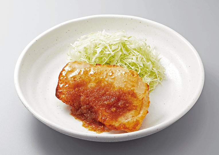 ローストチキンおろしソース