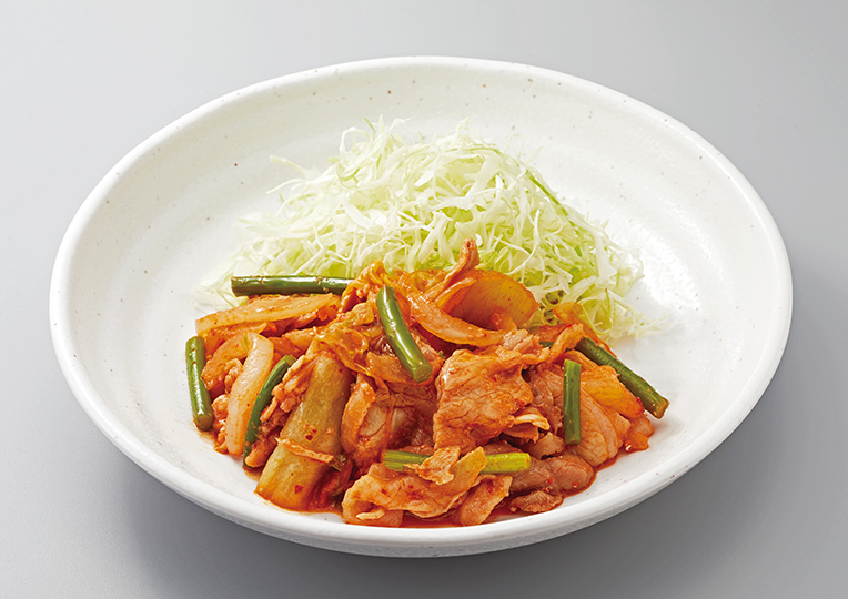 豚肉キムチ炒め