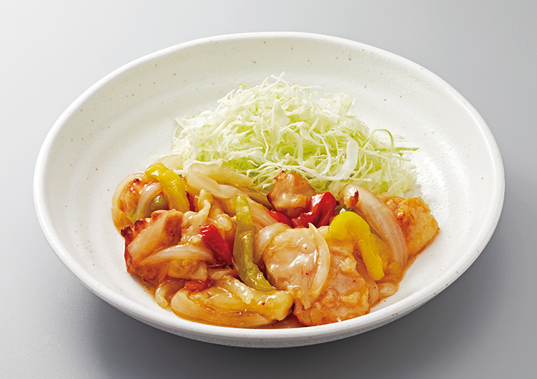 鶏肉の甘酢炒め