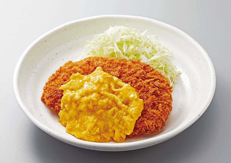 ロースカツ玉子あんかけ