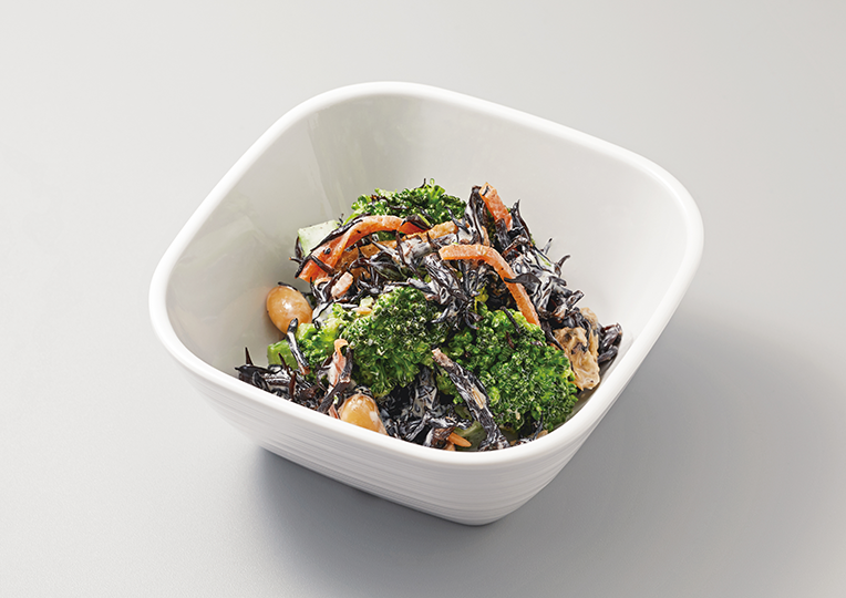 ブロッコリーとひじきのマヨ和え